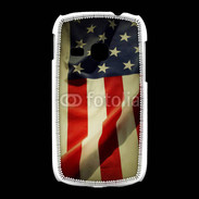 Coque Samsung Galaxy Young Vintage drapeau USA