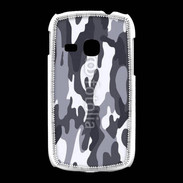 Coque Samsung Galaxy Young Camouflage gris et blanc