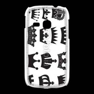 Coque Samsung Galaxy Young Collection de couronnes de Roi