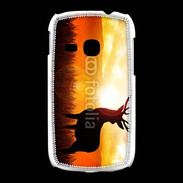 Coque Samsung Galaxy Young Silhouette d'un cerf 5