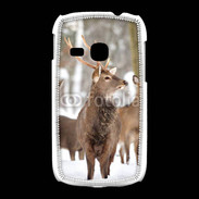 Coque Samsung Galaxy Young Cerf et biche en troupeau