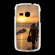 Coque Samsung Galaxy Young Pécheur au levé du soleil