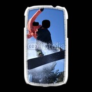 Coque Samsung Galaxy Young Saut en Snowboard