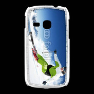 Coque Samsung Galaxy Young Skieur en montagne
