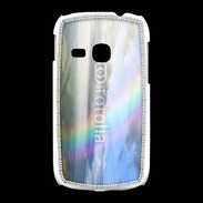 Coque Samsung Galaxy Young Arc en ciel à la montagne