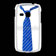 Coque Samsung Galaxy Young Cravate bleue