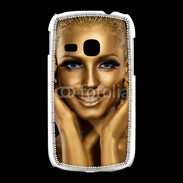 Coque Samsung Galaxy Young Femme couleur or