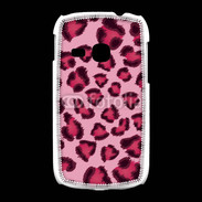 Coque Samsung Galaxy Young Léopard rose