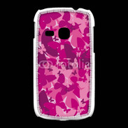 Coque Samsung Galaxy Young Papillon rose