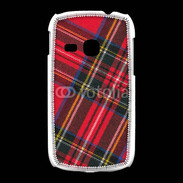 Coque Samsung Galaxy Young Mode tissus écossais rouge