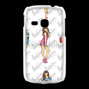 Coque Samsung Galaxy Young Illustration fashion girl 2
