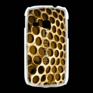 Coque Samsung Galaxy Young Trous dorés