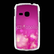 Coque Samsung Galaxy Young fond rose or