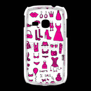 Coque Samsung Galaxy Young Fond fashion rose