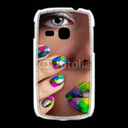 Coque Samsung Galaxy Young Bouche et ongles multicouleurs 5