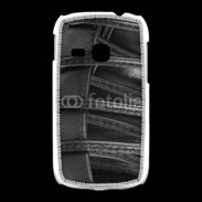 Coque Samsung Galaxy Young lacets cuir