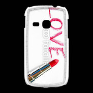 Coque Samsung Galaxy Young Love avec rouge à lèvres