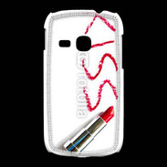 Coque Samsung Galaxy Young Kiss avec rouge à lèvres