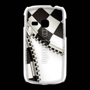 Coque Samsung Galaxy Young Zipper course