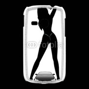 Coque Samsung Galaxy Young Silhouette sexy avec voiture