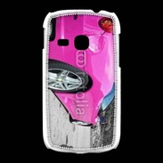 Coque Samsung Galaxy Young Voiture de sport rose italienne