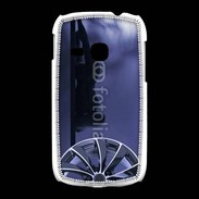 Coque Samsung Galaxy Young Silhouette sexy avec jante de voiture 2