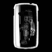Coque Samsung Galaxy Young pickup en noir et blanc 10