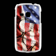 Coque Samsung Galaxy Young Drapeau et monnaie américaine