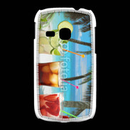 Coque Samsung Galaxy Young Cocktail sur la plage