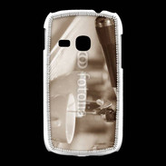 Coque Samsung Galaxy Young Expresso noir et blanc