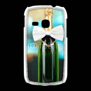 Coque Samsung Galaxy Young Bouteille de champagne avec noeud