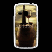 Coque Samsung Galaxy Young Vin rouge et paysage viticole
