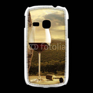 Coque Samsung Galaxy Young Verre de vin rouge et vignes