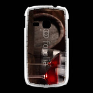 Coque Samsung Galaxy Young Verres de vin rouge et tonneaux