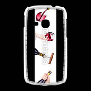 Coque Samsung Galaxy Young Vin rouge !!