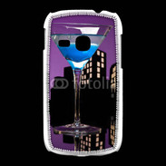 Coque Samsung Galaxy Young Blue martini