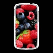 Coque Samsung Galaxy Young fruits rouges