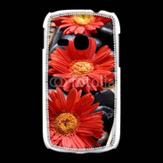Coque Samsung Galaxy Young Fleurs Zen rouge 10