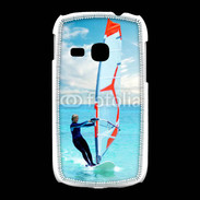 Coque Samsung Galaxy Young Planche à voile en mer des caraïbes