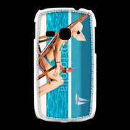 Coque Samsung Galaxy Young Sur la plage ensoleillée 1