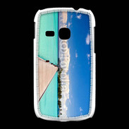 Coque Samsung Galaxy Young Ponton sur mer des tropiques