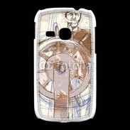 Coque Samsung Galaxy Young Illustration d'un capitaine de bateau