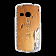 Coque Samsung Galaxy Young Trace de pas sur la plage
