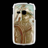 Coque Samsung Galaxy Young Illustration capitaine de navire