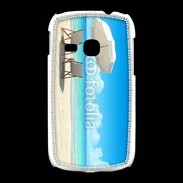 Coque Samsung Galaxy Young Transats vue mer