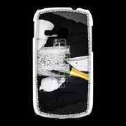Coque Samsung Galaxy Young Major d'homme champagne