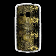 Coque Samsung Galaxy Young Feu d'artifice or