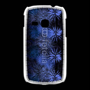 Coque Samsung Galaxy Young Feu d'artifice bleu