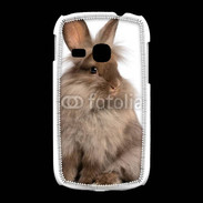 Coque Samsung Galaxy Young Lapin marron