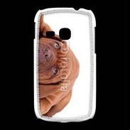 Coque Samsung Galaxy Young Mastiff marron